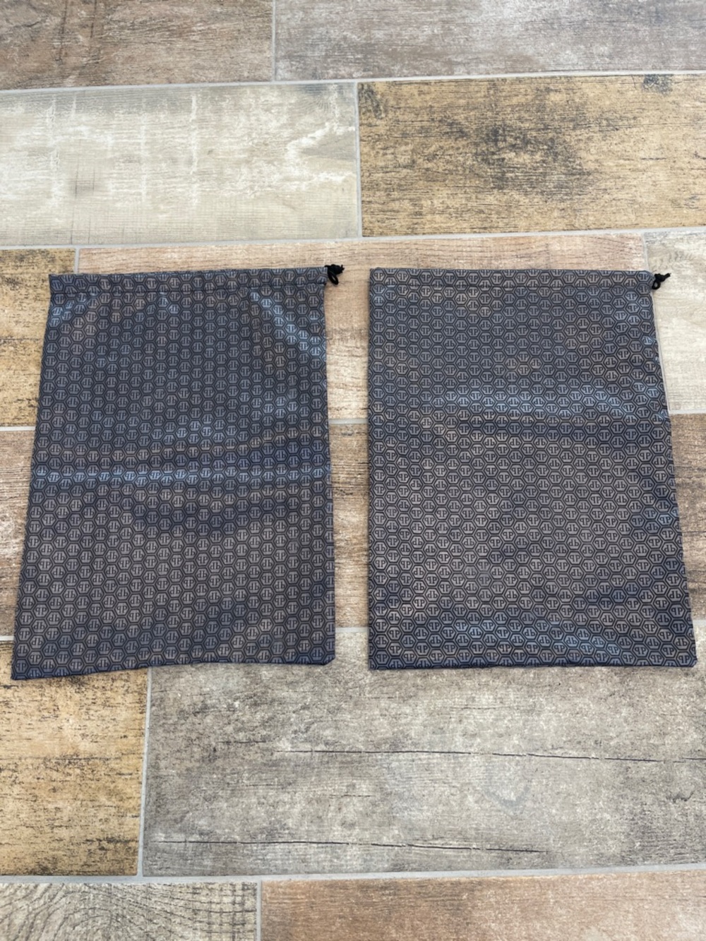 Philipp Plein Dust Bags Set of 2 Logo Print